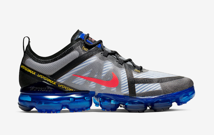 Nike Air VaporMax 2019 Bright Crimson Hyper Blue AR6631-008 Release Date Info