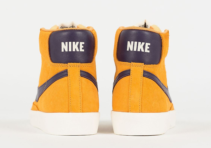 Nike Blazer Mid Vintage Amber Rise Grand Purple CJ9693-800 Release Date Info