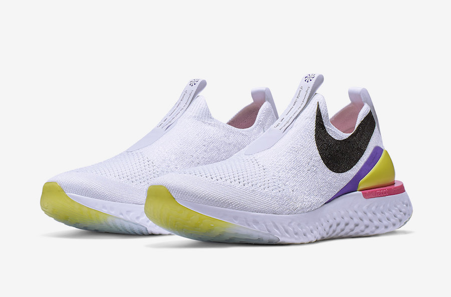 Nike Epic Phantom React White Black Laser Fuchsia CI1290-100 Release Date Info Nike Epic Phantom React White Black Laser Fuchsia CI1290-100 Release Date Info