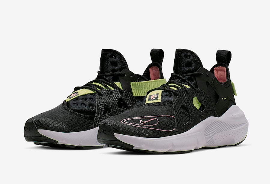 Nike Huarache Type Black Pink Tint BQ5102-001 Release Date Info