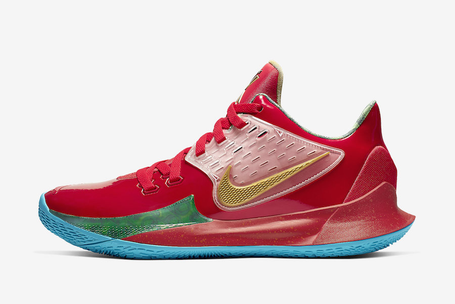 Nike Kyrie Low 2 Mr. Krabs CJ6953-600 Release Date Info