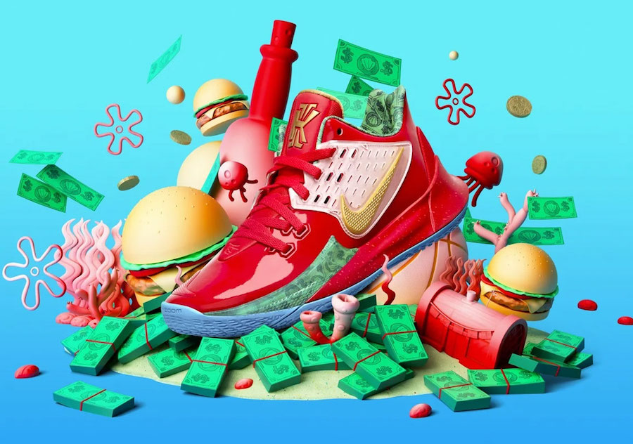 Nike Kyrie Low 2 ‘Mr. Krabs’ Official Images