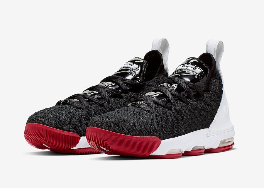 Nike LeBron 16 GS Bred AQ2465-016 Release Date Info