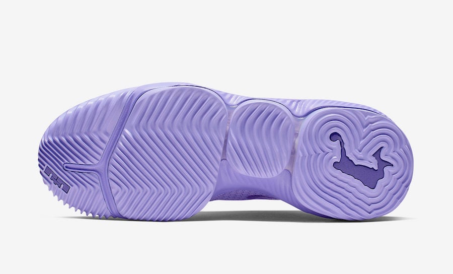 Nike LeBron 16 Low Purple CI2668-500 Release Date Info