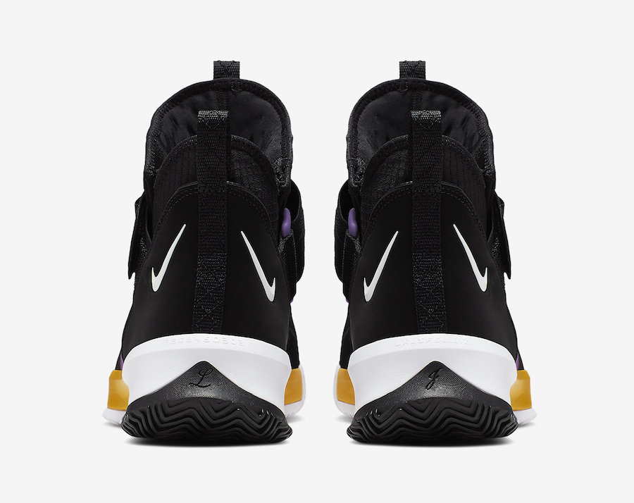 Nike LeBron Soldier 13 Lakers AR4228-004 Release Date Info