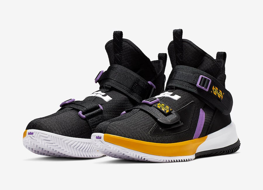 Nike LeBron Soldier 13 ‘Lakers’ Official Images