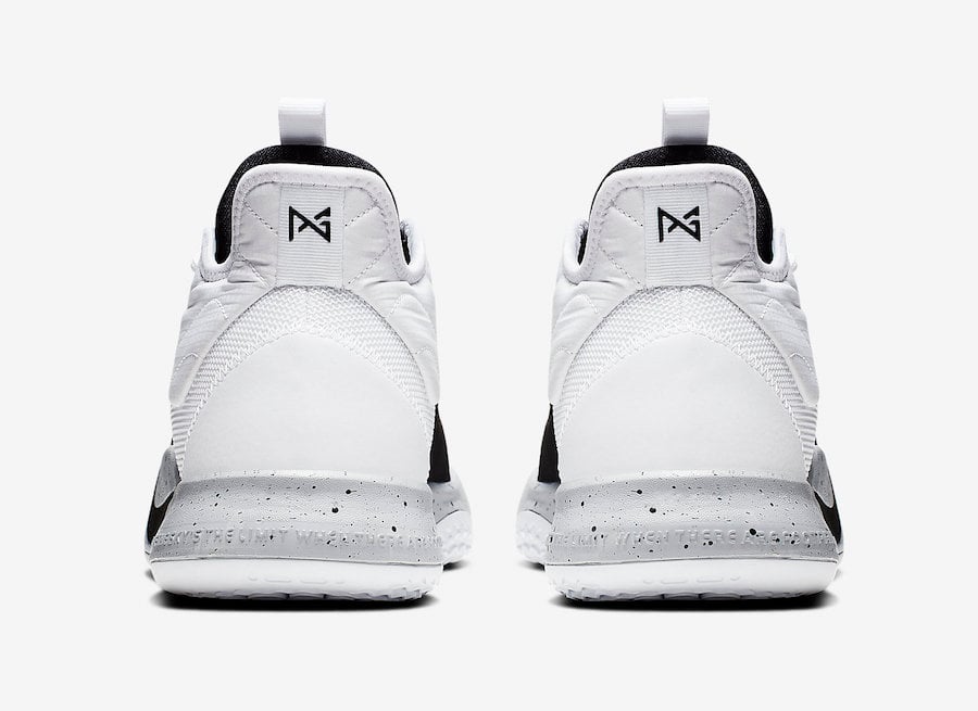 Nike PG 3 Moon White Black AO2607-101 Release Date Info