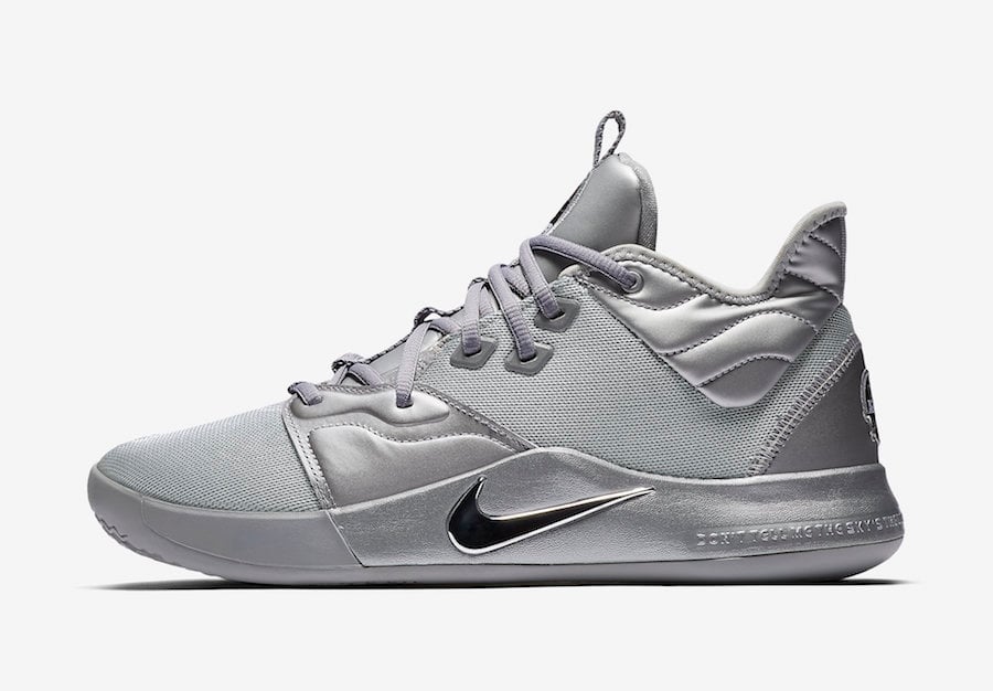 Nike PG 3 NASA Silver Reflective CI2667-001 Release Date Info