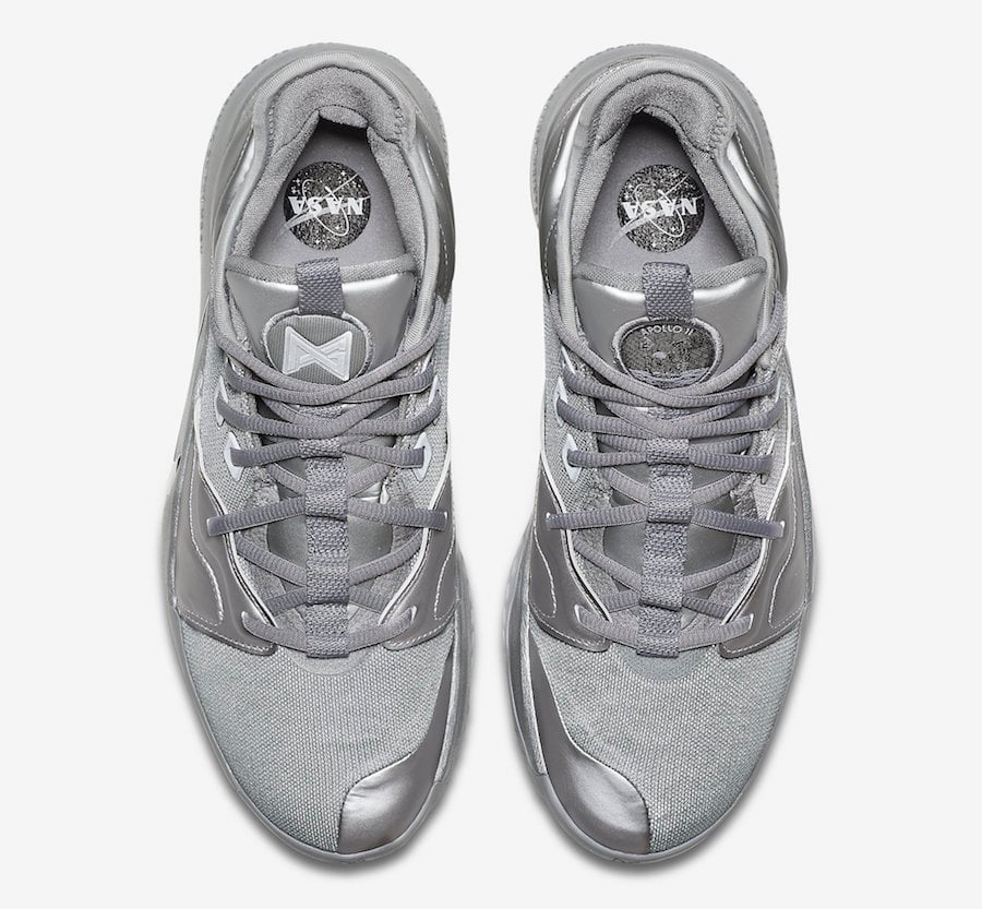 Nike PG 3 NASA Silver Reflective CI2667-001 Release Date Info