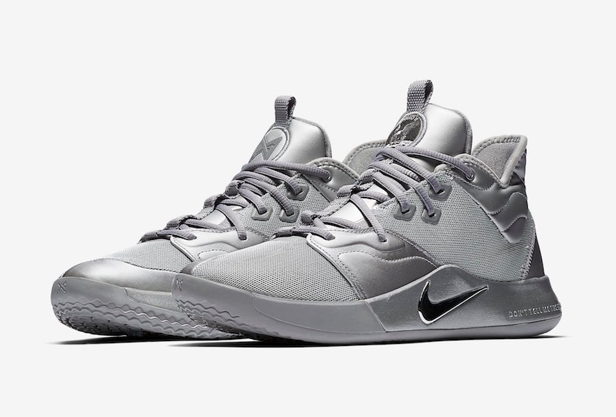 pg 3 silver nasa Kevin Durant shoes on sale