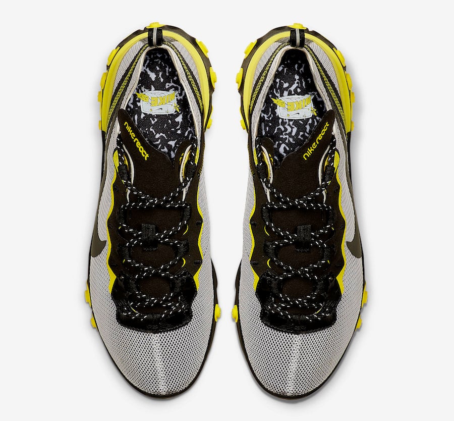 Nike React Element 55 Dynamic Yellow CK1686-001 Release Date Info