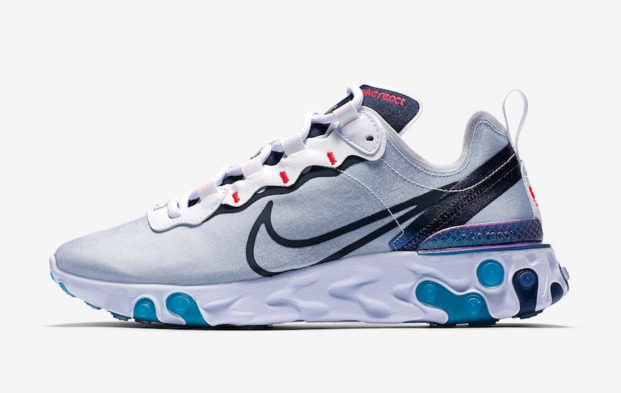 Nike React Element 55 Magpie CN5798-101 Release Date Info