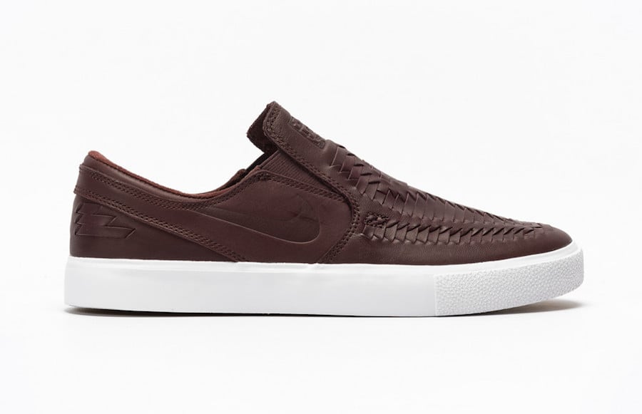 Nike SB Zoom Stefan Janoski Slip RM Crafted Available in Mahogany