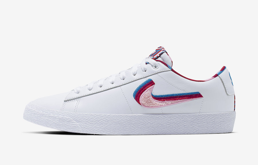 Parra Nike SB Blazer Low CN4507-100 Release Info