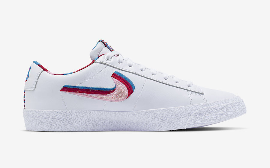 Parra Nike SB Blazer Low CN4507-100 Release Info