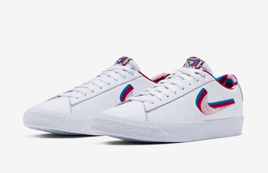 Parra Nike SB Blazer Low CN4507-100 Release Info