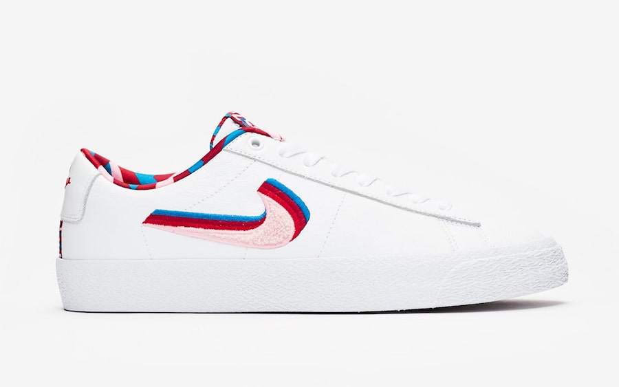 Parra Nike SB Blazer Low GT CN4507-100 Release Date