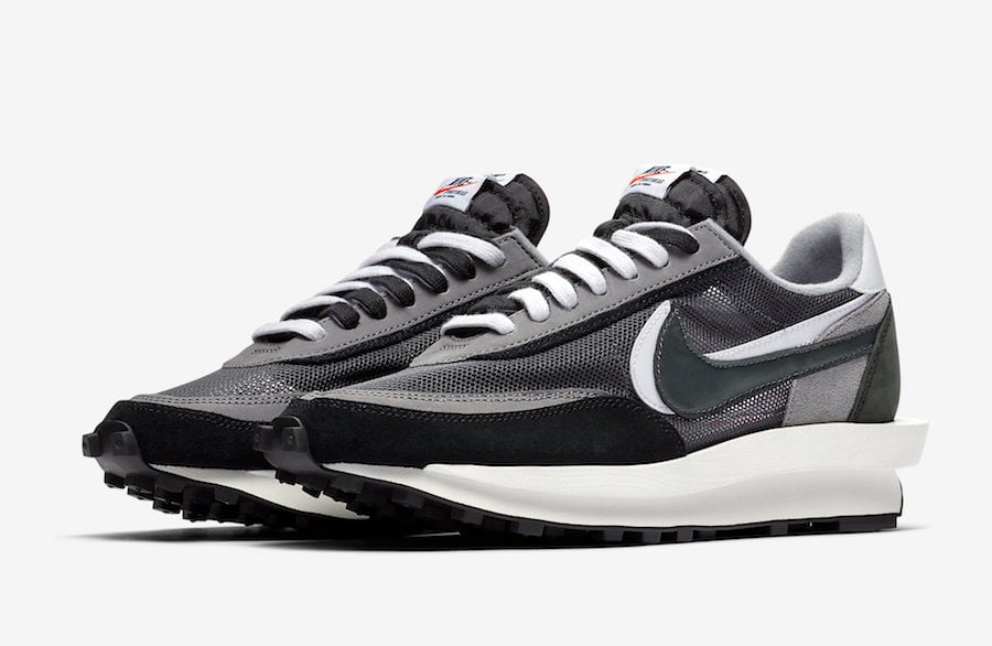 Sacai Nike LDWaffle Black Anthracite White BV0073-001 Release Date Info