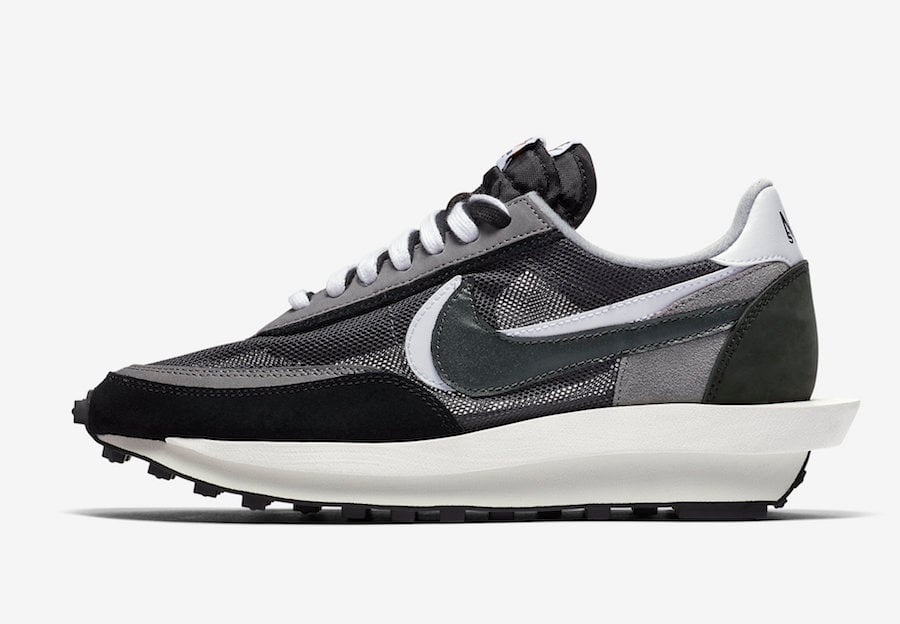 Sacai Nike LDWaffle Black Anthracite White BV0073-001 Release Date Info ...