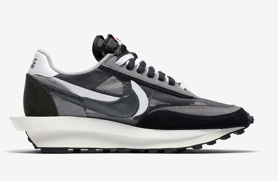 Sacai Nike LDWaffle Black Anthracite White BV0073-001 Release Date Info