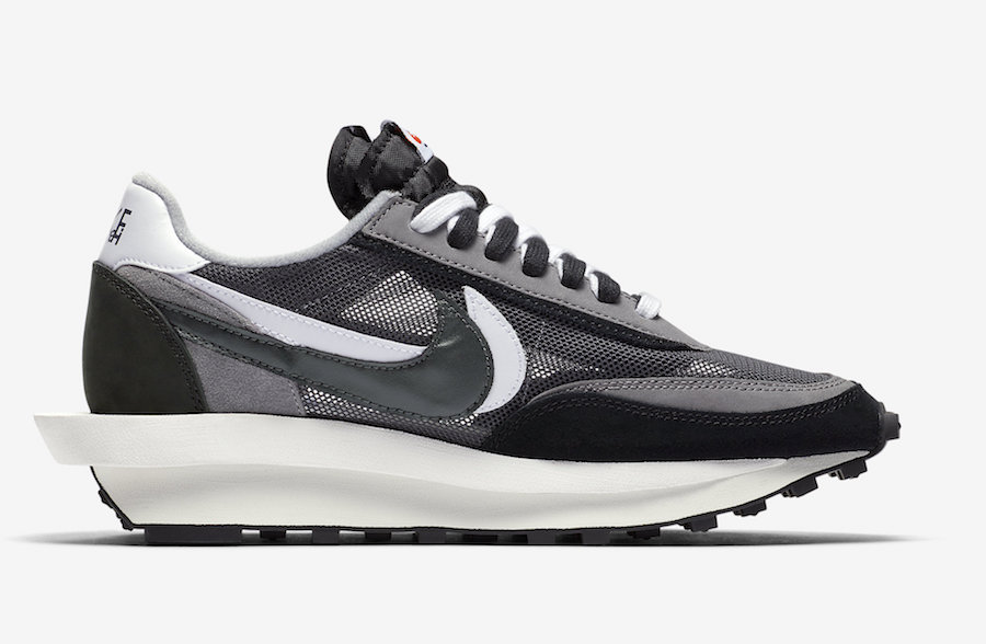 Sacai Nike LDWaffle Black Anthracite White BV0073-001 Release Date Info