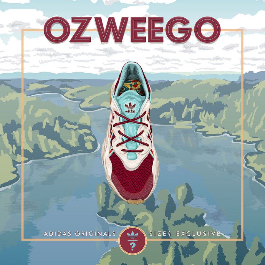 size? adidas Ozweego Release Date Info