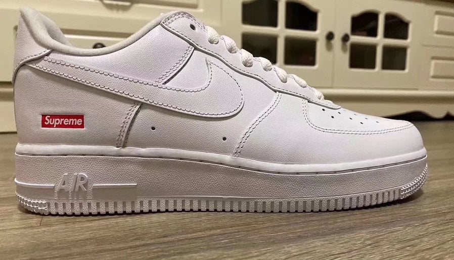 Supreme Nike Air Force 1 Low White CU9225-100 Release Date