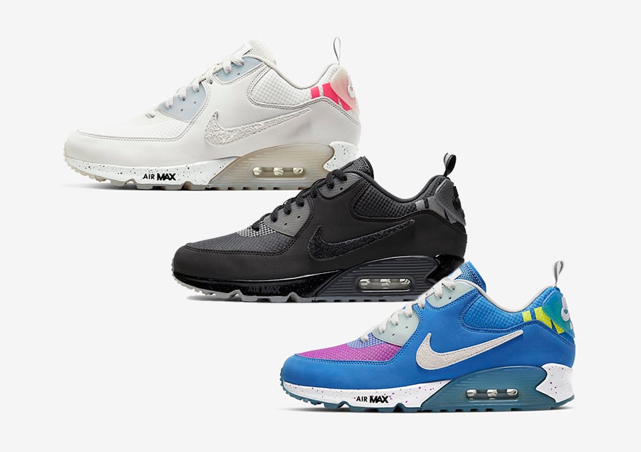 Undefeated x Nike Air Max 90 Collection Release Info