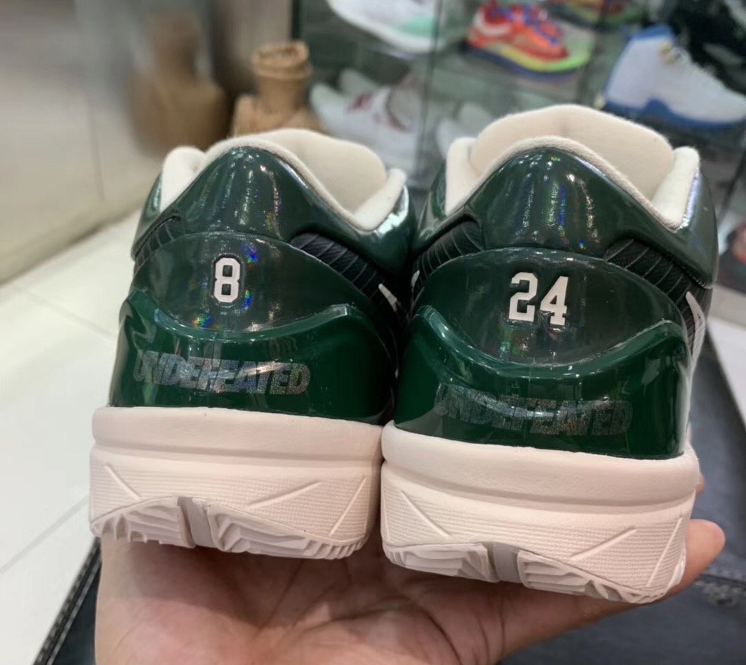 Undefeated Nike Kobe 4 Protro Fir Green CQ3869-301 Release Date Info