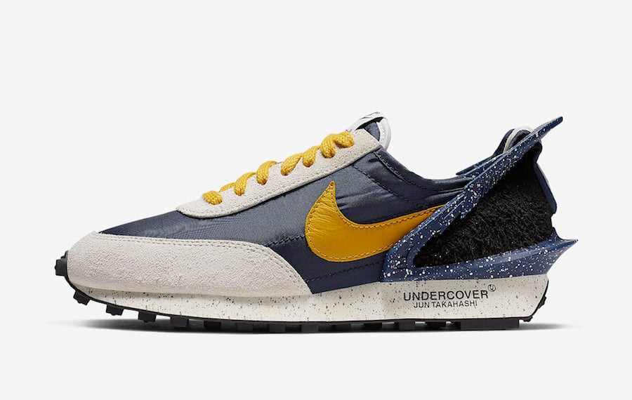 Undercover Nike Daybreak Obsidian Gold Dart CJ3295-400 Release Date Info