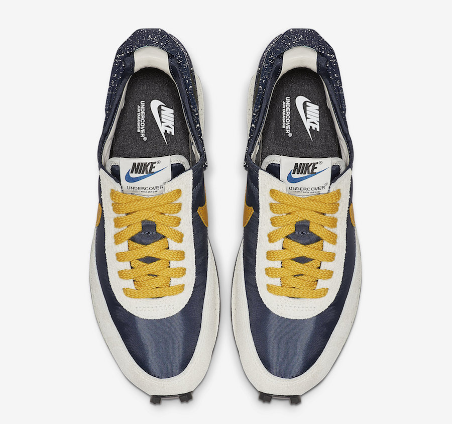 Undercover Nike Daybreak Obsidian Gold Dart CJ3295-400 Release Date Info