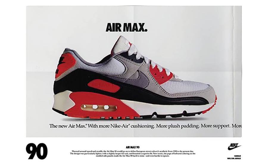 1990 Nike Air Max 90 Infrared Ad