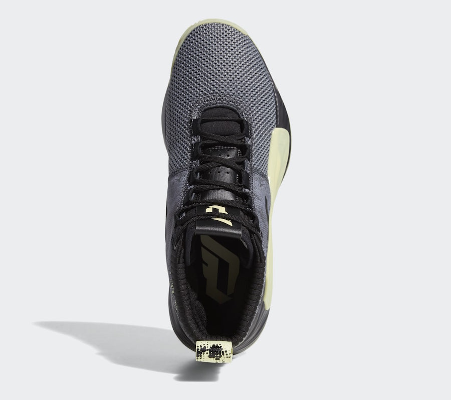 adidas Dame 5 Grey Black Yellow F36933 Release Date Info