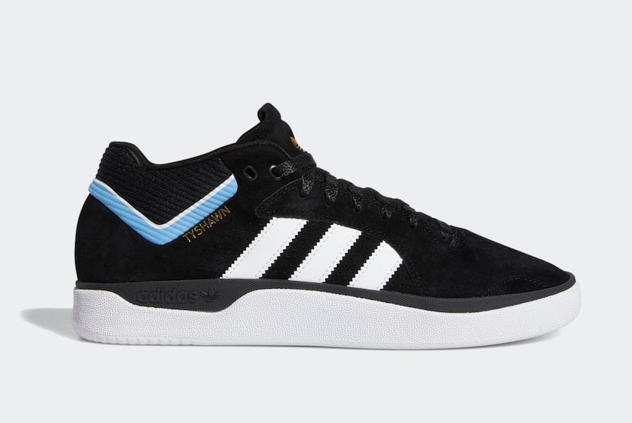 adidas Tyshawn Releases in ‘Core Black’