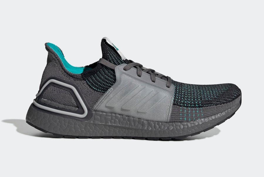 adidas Ultra Boost 2019 Black Grey Teal 