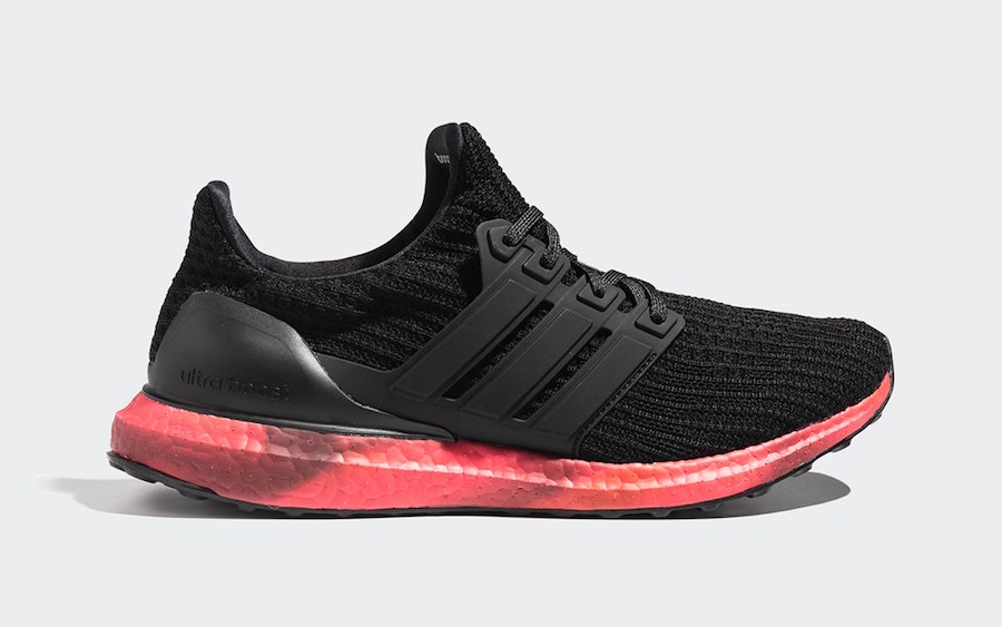 adidas Ultra Boost Black Red FV7282 Release Date Info