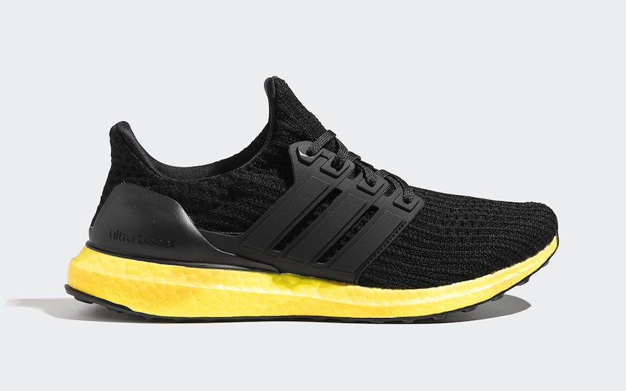 adidas Ultra Boost Black Yellow FV7280 Release Date Info