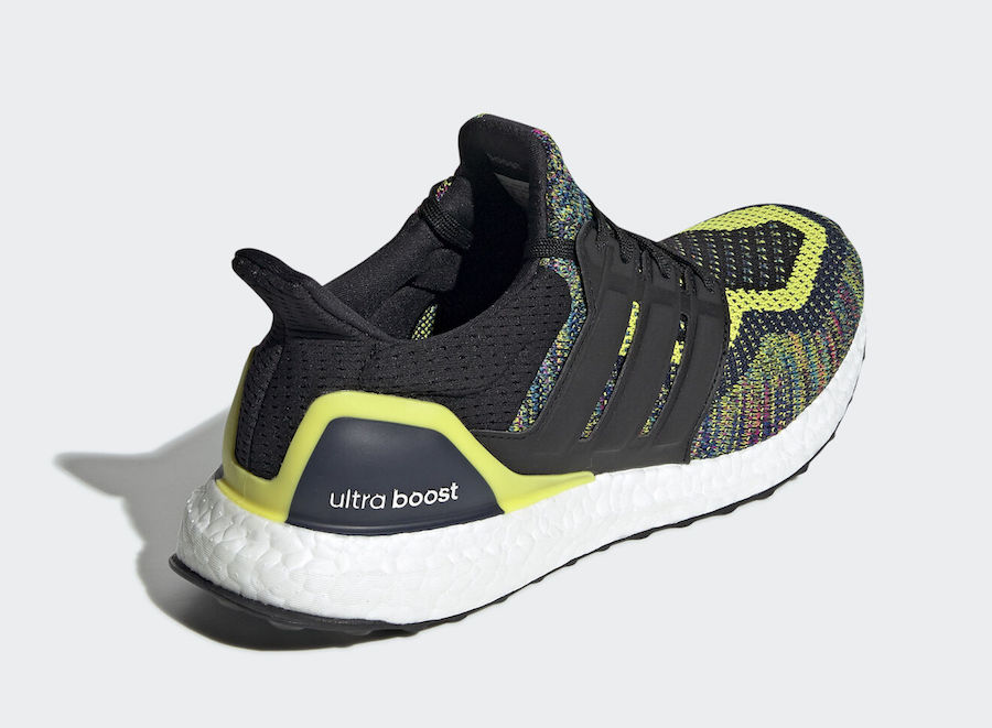 adidas Ultra Boost Multicolor Navy Black Yellow EG8106 Release Date Info