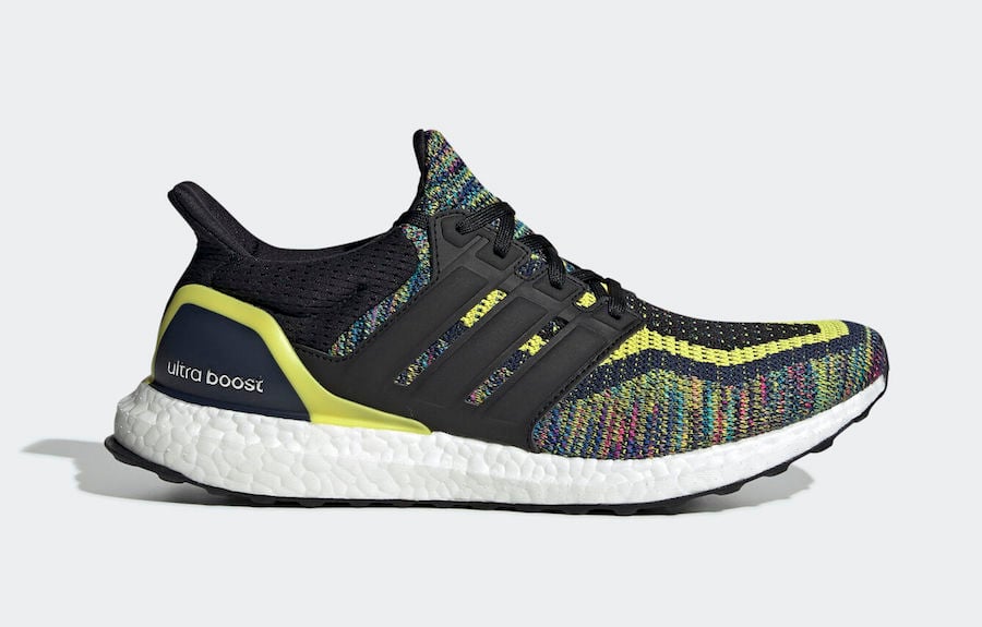adidas Ultra Boost Multicolor Navy Black Yellow EG8106 Release Date Info