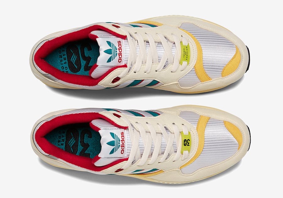 adidas ZX 6000 Creme Red Yellow FU8405 Release Date Info