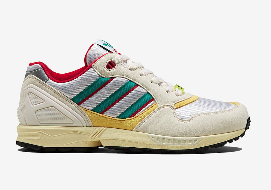 adidas ZX 6000 Creme Red Yellow FU8405 Release Date Info