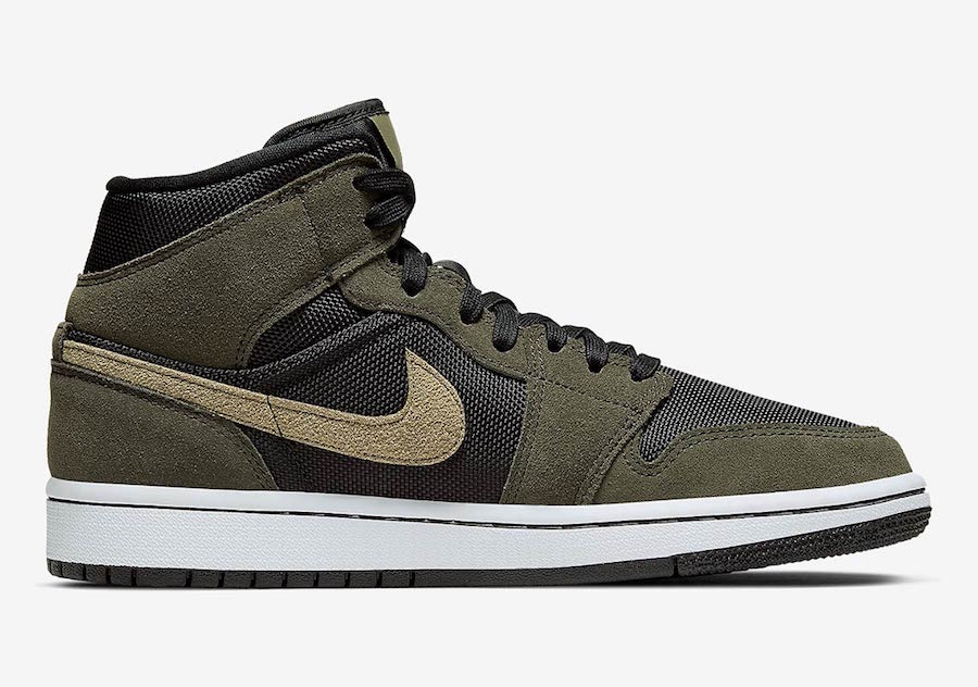 Air Jordan 1 Mid Olive Green BQ6472-030 Release Date Info