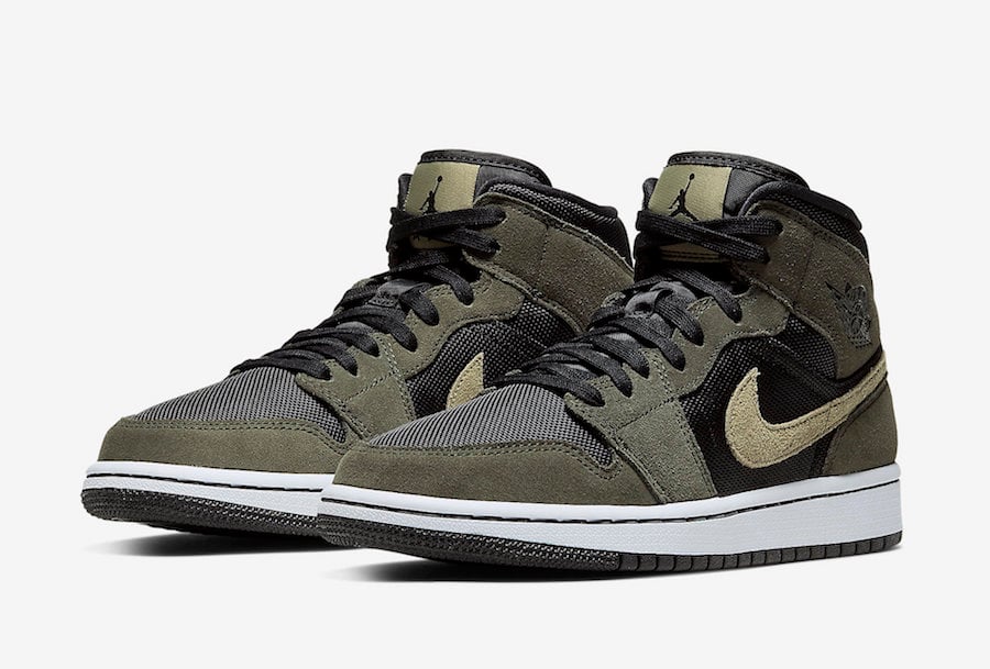 Air Jordan 1 Mid Releasing with Military Vibes