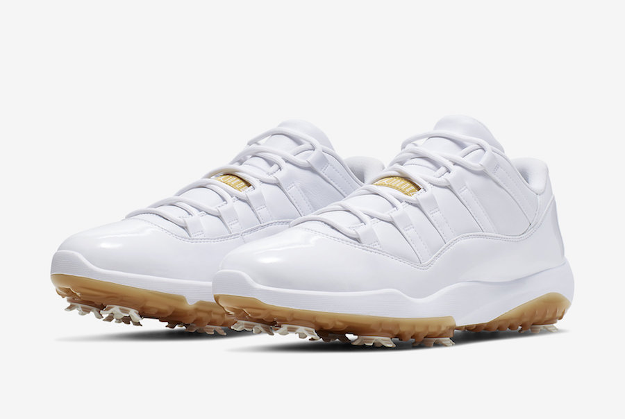 Air Jordan 11 Low Golf White Metallic Gold AQ0963-102 Release Date Info