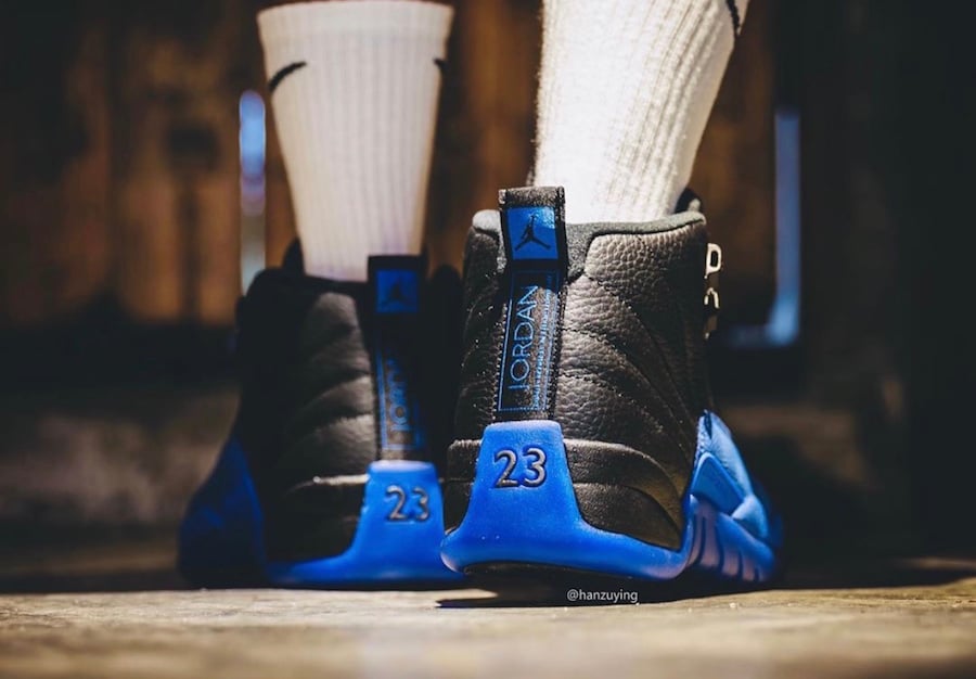 Air Jordan 12 Black Game Royal 130690-014 Release