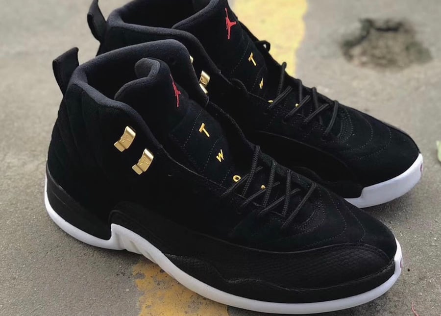 jordan 12 reverse taxi gs