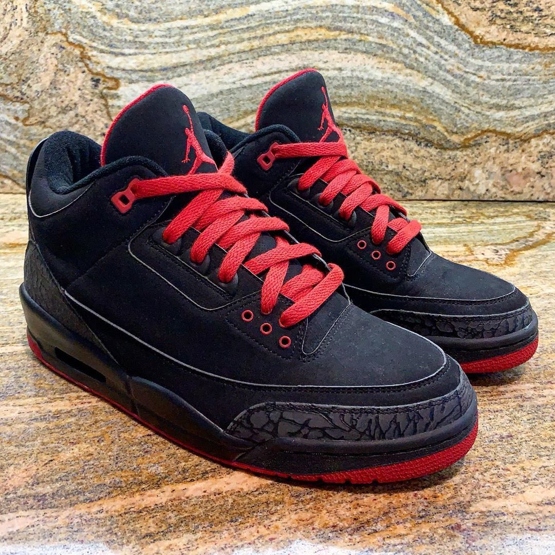 Air Jordan 3 Bred 2007 Look See Sample