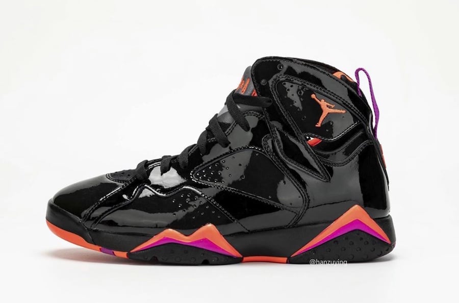 Air Jordan 7 WMNS Black Patent Leather 313358-006 Release Date Info