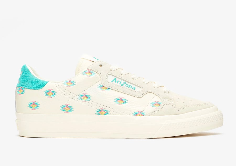 AriZona Ice Tea adidas Continental Vulc FV2714 Release Date Info