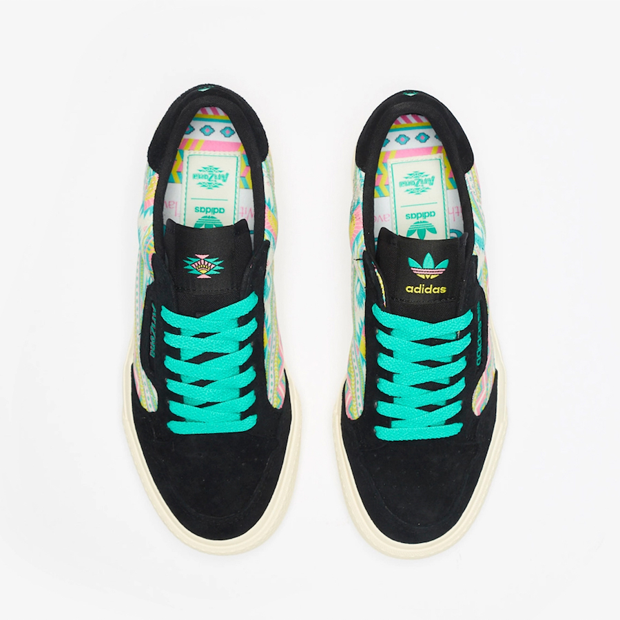 AriZona Ice Tea adidas Continental Vulc WMNS EG7976 Release Date Info